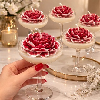  kadeh mum,kokulu mum,pinterest mum modelleri,hediyelik mum,