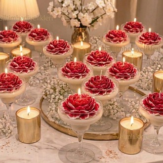  kadeh mum,kokulu mum,pinterest mum modelleri,hediyelik mum,