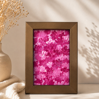 pembe çiçekler küçük tablo