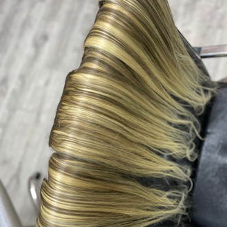 8’li Set 50cm Röfleli Gerçek Saç Çıt Çıt
