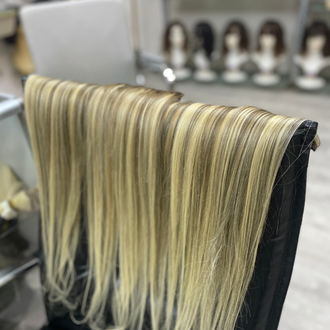 6’lı Set 50cm Röfleli Gerçek Saç Çıt Çıt