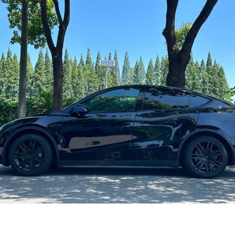 Tesla Model Y BRIGHT Jant Kapağı Seti 19 İnç, Mat Siyah Renk 4 ADET SET