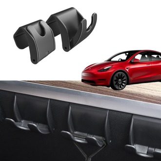 Tesla Model Y / Model 3 Ön Göğüse Takılan Asma Aparat Kancası, Siyah Renk