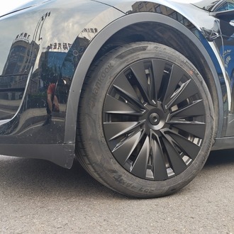 Model Y CHIC Simetri Jant Kapağı Seti 19 İnç, Mat Siyah Renk (4 Adet Set Olarak Satılmaktadır.