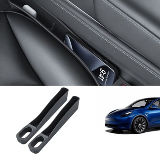 Tesla Model Y / Model 3 Kapı Kenarı İçin Bardaklık ve Düzenleyici, 2 Adet, Siyah Renk