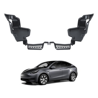Tesla Model Y Ön Kaput İçi Su Kılavuz Kanalı, 2 Adet Set Olarak, Siyah Renk