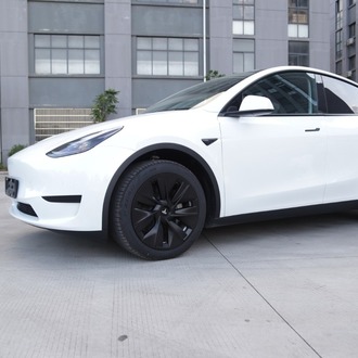 Model Y SURGE Jant Kapağı Seti 19 İnç, Mat Siyah Renk