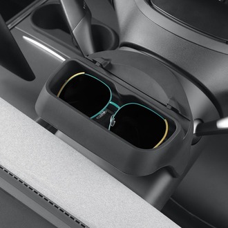 Tesla Model Y / Model 3 Direksiyon Arkasına Takılan Çok Amaçlı Silikon Düzenleyici, Siyah Renk