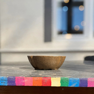 Stoneware Sırlı Seramik Bonsai Saksısı 11 cm