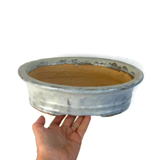 Stoneware Sırlı Seramik Bonsai Saksısı