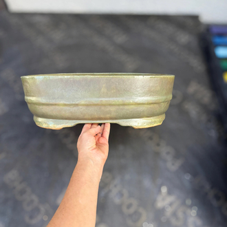 Stoneware Sırlı Seramik Saksısı