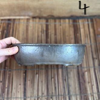 Stoneware Sırlı Seramik Bonsai Saksısı