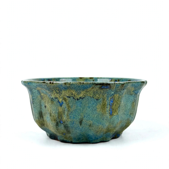 Stoneware Sırlı Seramik Bonsai Saksısı 18 cm