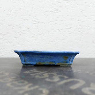 Stoneware Sırlı Seramik Bonsai Saksısı 28 cm