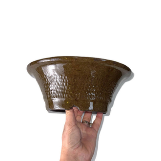 Stoneware Sırlı Seramik Saksısı