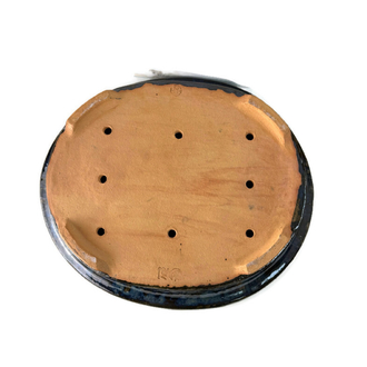 Büyük Boy Stoneware Sırlı Seramik Bonsai Saksısı
