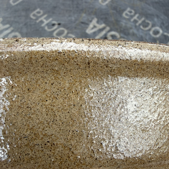 Stoneware Sırlı Seramik Bonsai Saksısı 20 cm