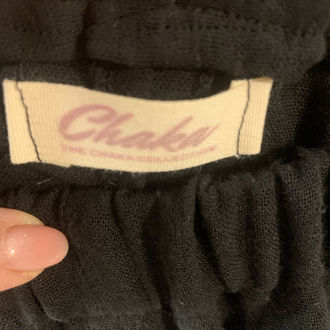 Siyah Müslin Pantalon