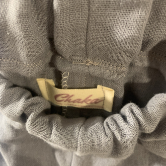 Gri Müslin Pantalon