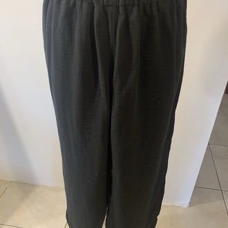 Siyah Müslin Pantalon