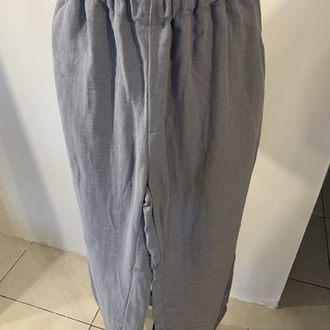 Gri Müslin Pantalon