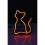 Kedi Neon Led / Gece Lambası / Sevimli Kedi Dekoratif Lamba / Işıklı Cat / Ambians Işığı