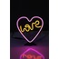 Love Neon Led / Gece Lambası / Dekoratif Lamba / Işıklı Kalp / Ambians Işığı
