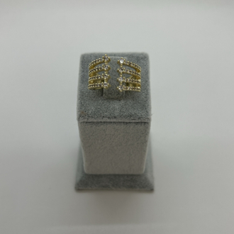Vip 4’lü şerit ayarlamalı gold yüzük 