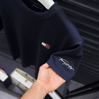 Tommy Hilfiger Premium T-Shırt Lacivert