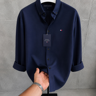 Tommy Hilfiger Premium Gömlek Lacivert