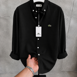 Lacoste Premium Gömlek Siyah