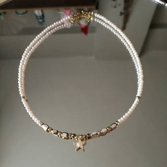 Soft Zerafet : Yavruağzı Yıldızlı Kristal Kolye