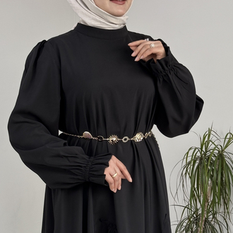 Parla Elbise Siyah