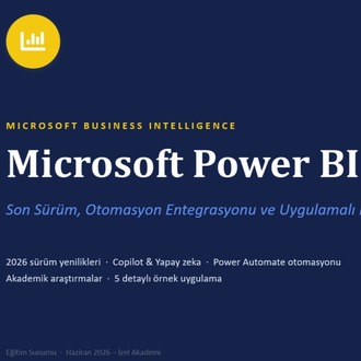 Microsoft Power BI 2026 Eğitim Sunumu
