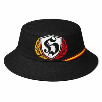 Sarı Kırmızı- - Holar Holigans Shield Series Bucket Hat (Balıkçı Şapka) - Yellow Red
