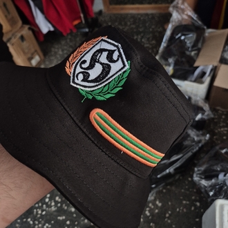 Turuncu Yeşil- Holar Holigans Shield Series Bucket Hat (Balıkçı Şapka)