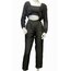 Wide leg siyah pantolon