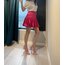 Pembe saten mini balon etek