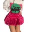 Pembe saten mini balon etek