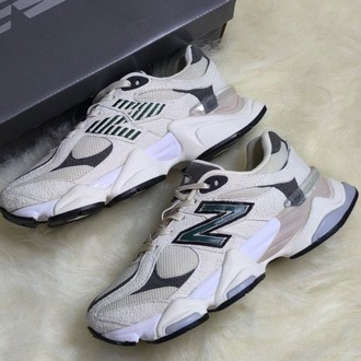 NEW BALANCE 9060 CREAM-GREY-GREEN