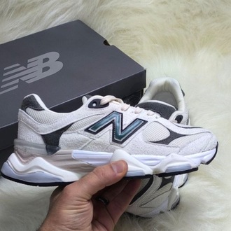 NEW BALANCE 9060 CREAM-GREY-GREEN