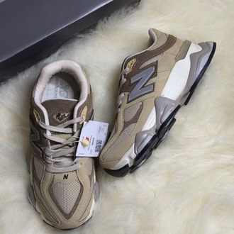NEW BALANCE 9060 CREAM-COFFEE