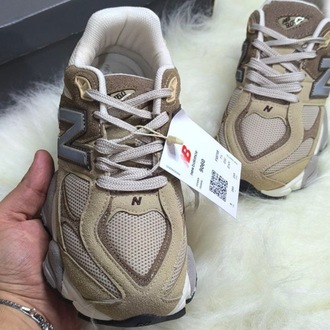NEW BALANCE 9060 CREAM-COFFEE