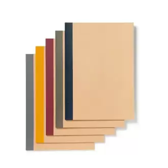 Muji Renkli Defter Seti - 5 Adet B5 Çizgili Defter