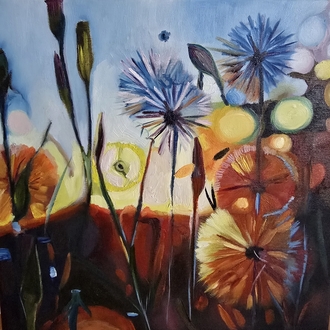 Gün Işığı – Orijinal Yağlı Boya Tablo (30×30)