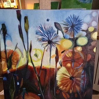 Gün Işığı – Orijinal Yağlı Boya Tablo (30×30)