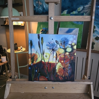 Gün Işığı – Orijinal Yağlı Boya Tablo (30×30)