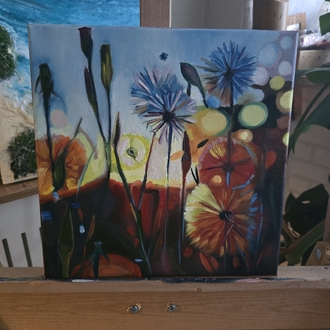 Gün Işığı – Orijinal Yağlı Boya Tablo (30×30)