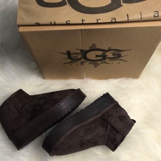 UGG ULTRA MİNİ PLATFORM TABAN COFFEE