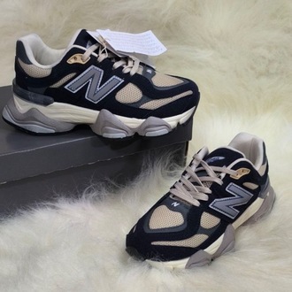 NEW BALANCE 9060 NAVY BLUE-CREAM-NUBUCK
